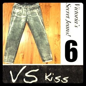 💥RARE💥Victoria’s Secret Silver Jeans